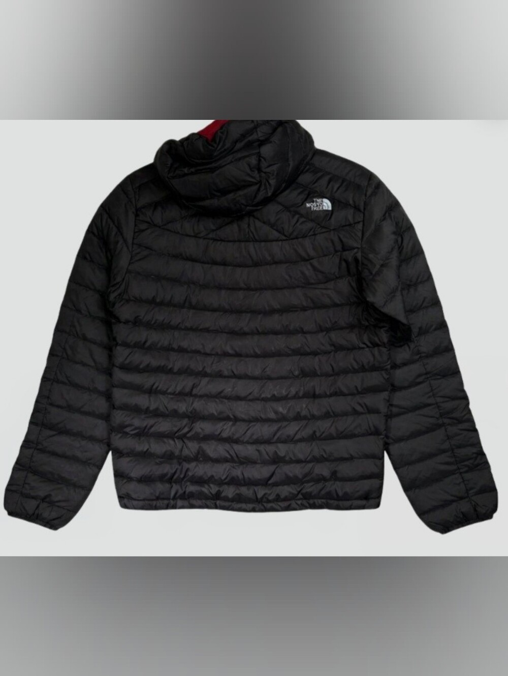 The North Face Summit Series 800 Down Black Hooded Puffer Jacket. - Picture 4 of 7